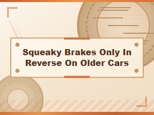 Squeaky Brakes Only in Reverse on Older Cars
